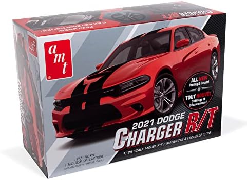 AMT 2021 Dodge Charger RT Minden Új Szerszámok 1:25 Méretarányú Modell Készlet