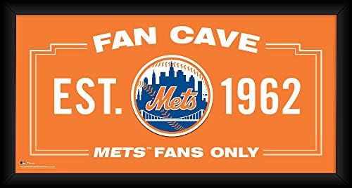New York Mets Keretes 10 x 20 Rajongói Barlang Kollázs - MLB Csapat Plakkok, valamint Kollázsok