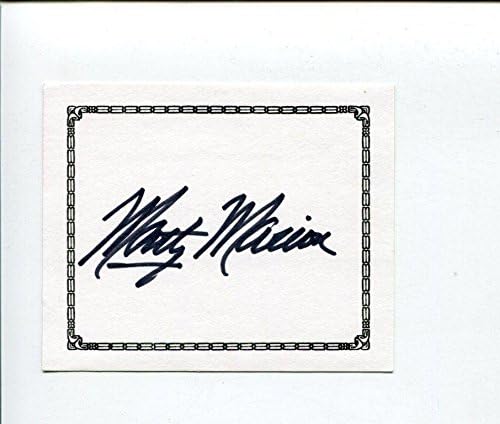 Marty Marion 3x-os World Series Bajnok St. Louis Cardinals Browns Aláírt Autogram - MLB Vágott Aláírás