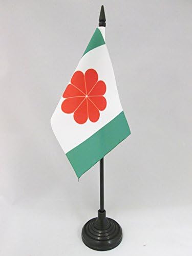 AZ ZÁSZLÓ Tajvan independentist Táblázat Zászló 4 x 6 - Tajvani Asztal Zászló 15 x 10 cm - es Fekete Műanyag pálca, Bázis