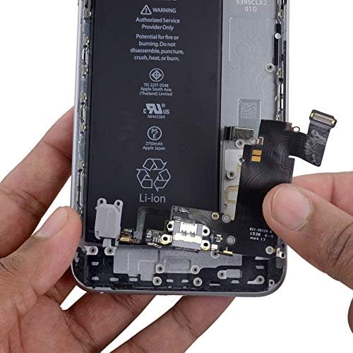 MMOBIEL Dock Csatlakozó Kompatibilis az iPhone 6-os Plusz 2015 - Töltő Port Flex Kábel - Fejhallgató-Port/Mikrofon/Antenna