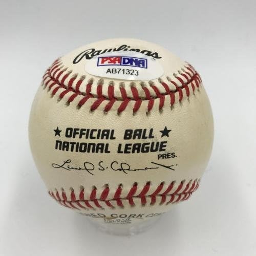 Willie Mays Aláírt Aláírt Hivatalos Nemzeti League Baseball PSA DNS-COA - Dedikált Baseball