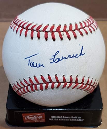 Dedikált TOM FERRICK Hivatalos Rawlings Major League Baseball - Dedikált Baseball