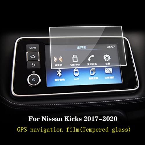 Funiur Autó Képernyő műszerfal Edzett Üveg Film GPS Sebességmérő Védőfólia Tartozékok，Nissan Rúgások 2017-2022