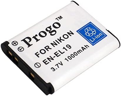 Progo Márka EN-EL19 Professzionális Li-Ion Digitális Kamera Akkumulátor Kompatibilis a Nikon Coolpix S3100