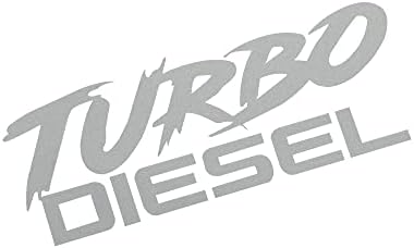 Pár Meghatározott Turbo Diesel Vinyl Matrica Dízel Embléma Jelvény Alkalmas Univerzális 4X4-es Autó, Teherautó SUV Laptop