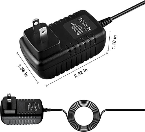 A fickó-Tech AC Adapter Kompatibilis a TASCAM Modell PS-P2 PSP2 Tápegység Kábel Töltő