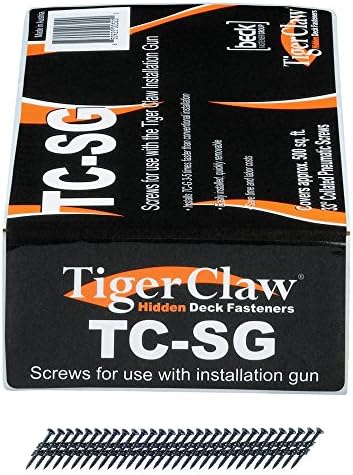 TigerClaw Bevonatú Acél Pneumatikus Scrails Kötőelemek - 930 db. kb. 500 négyzetméter - TC-SG