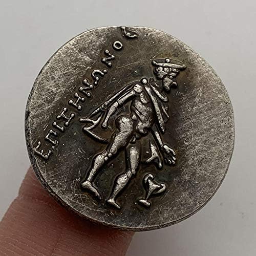 Ókori Görög Idegen Angyal Pegasus Kedvenc Érme, Emlékérme Aranyozott Bitcoin Szerencse Érme Gyűrűző Gyűjthető Érme