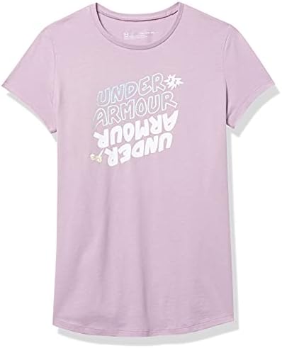 Páncél Alatt Lányok Wordmark Grafikus Rövid Ujjú T-Shirt