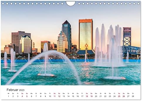 Florida - Faszinierende Städte und wunderbare Strände. (Wandkalender 2023 DIN A4 quer), Calvendo 2023 havi naptár