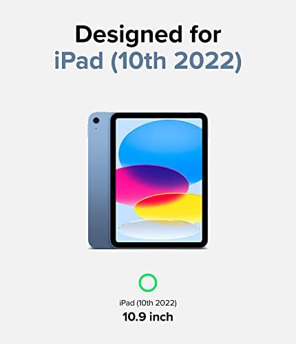 Ringke Üveg [Törhetetlen Lefedettség] Kompatibilis iPad 10 Generáció 10.9 (2022) képernyővédő fólia, többrétegű Védelem Prémium