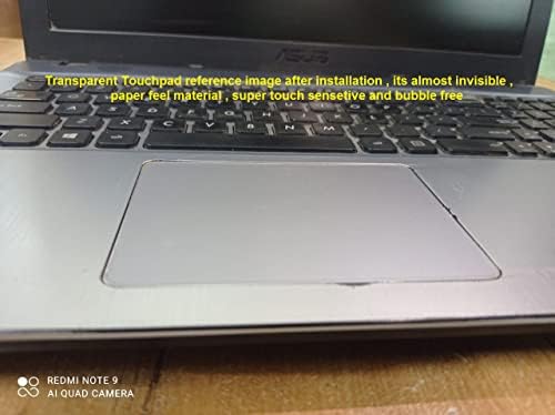 (2 Db) Ecomaholics Laptop Touch pad Védő Fedél ASUS ChromeBook Flip 15.6 Hüvelykes Laptop, Átlátható, Nyomon pad Védő Bőr