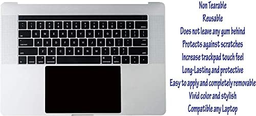 (Csomag 2) Ecomaholics Laptop Touchpad Trackpad Védő Borító Bőr Matrica Film ASUS M409 (X409 R409) 14 hüvelykes Laptop, Fekete