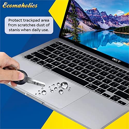 (2 Db) Ecomaholics Laptop Touch pad Védő Fedelet a HP Envy 15-ae m6-ae m6-p Sorozat e.g.15-ae065sa, m6-ae151dx, m6-p114dx,