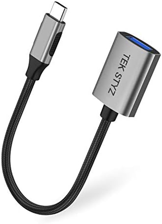 Tek Styz USB-C USB 3.0 Adapter Kompatibilis A Philips BT2003BL/97 OTG Típus-C/PD Férfi USB 3.0 Női Converter. (5Gbps)