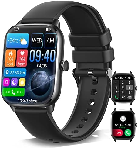 ANYTEC Intelligens Karóra Férfiaknak a Nők (Válasz/Hívást), 1.9 Bluetooth Smartwatch az Android, illetve iOS, Fitness Tracker