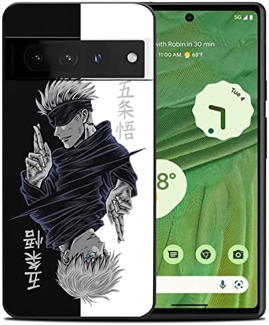 wrlgz Kompatibilis a Google Pixel 7 Pro Esetben Anime Főszereplője Telefon Esetében a Tizenéves Anime Rajongók, Ütésálló