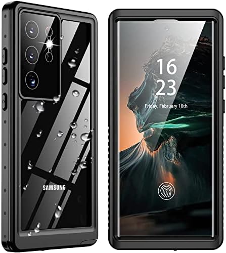 AMILIFECASES Samsung Galaxy S23 Ultra Esetében képernyővédő fólia,Vízálló Galaxy S23 Ultra Esetében S23 Ultra 5G,Galaxy S23