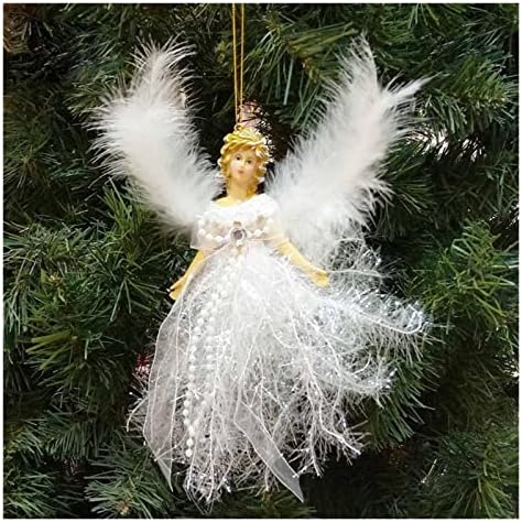 PIFUDE Karácsonyi Dekorációk, Karácsonyi Otthon Dísze Angel Függő Dísz Szárnyakkal karácsonyfa újévi Ajándék Baba Angyal