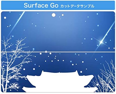 igsticker Matrica Takarja a Microsoft Surface Go/Go 2 Ultra Vékony Védő Szervezet Matrica Bőr 001490 Téli Hó