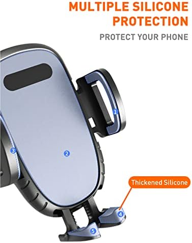 Savadicar Dash Telefon Mount, Egyszerű Fogó Okos mobiltelefon Jogosultja Kompatibilis 2021 2022 2023-Jelenlegi Ford F150