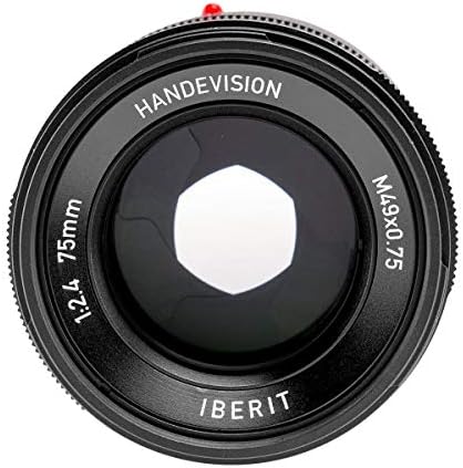 HandeVision IBERIT 75mm f/2.4 Fix fókuszú Objektív, Fekete (Fuji X-Hegy)