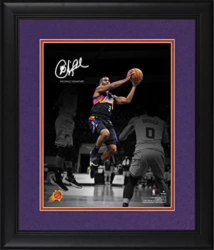 Chris Paul Phoenix Suns Keretes 11 x 14 Spotlight Fénykép - Fax Aláírás - NBA Játékos Plakkok, valamint Kollázsok