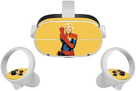 DuyThaibroshop Hős Védi A Föld Film Oculus Quest 2 Bőr VR 2 Skins Headset, illetve Vezérlők Matrica Védő Matrica Tartozékok