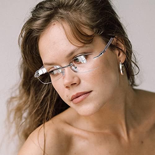 Könnyű, Rugalmas, olvasószemüveg, a Nők, a Keret 4 Csomag Kék Fény Blokkoló Számítógép Olvasó Szemüveg UV 400