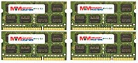MemoryMasters 64 gb-os (4x16GB) DDR3-1866 mhz-es PC3-14900 2Rx8 SODIMM Laptop Memória