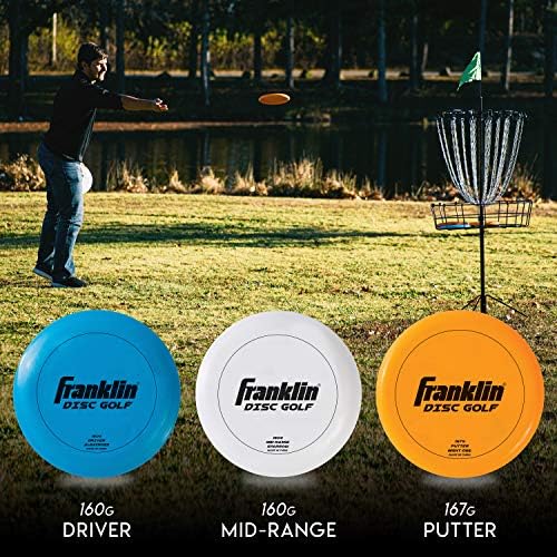 Franklin Sport Disc Golf 3 Pack