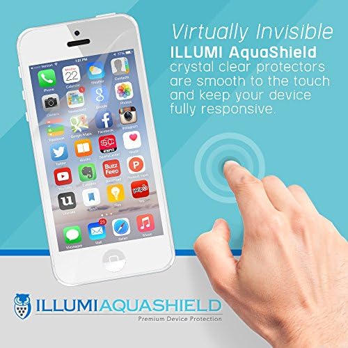 ILLUMI AquaShield képernyővédő fólia Kompatibilis az iPhone 6 (Apple iPhone 6S 4.7 inch)(2 Csomag) Nem-Buborék a Nagy Felbontású
