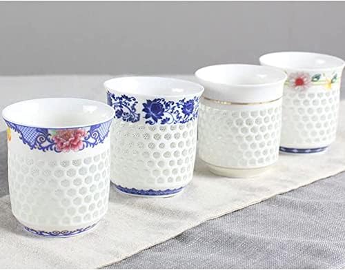 RAKUTE Sört Kínai Kerámia Csésze, Kínai Tea Csésze,2 Kínai Kerámia teáscsésze Archaistic Kungfu Csésze Kávét Sörös korsó