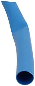 X-mosás ragályos Hő Zsugorodó Cső 4 mm, Belső Átm Kék Drótot Tekerd Kábel Hüvely 15 Méter Hosszú(Tubo termocontraíble 4 mm-es,
