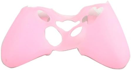 Rózsaszín Szilikon Védő Bőr Esetben Fedezi az Xbox 360 Játékvezérlő