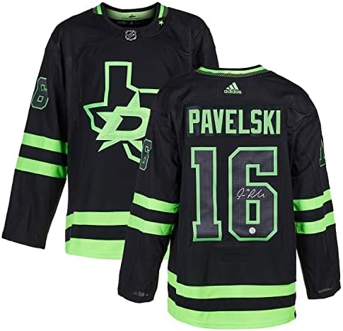 Joe Pavelski Aláírt Dallas Stars Áramszünet Adidas Jersey - Dedikált NHL-Mezek