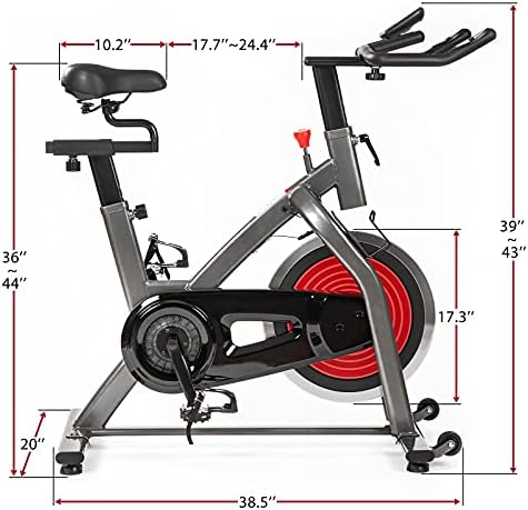 Edzés BikeFitness Kerékpár, Fitness Kerékpár Kerékpár StationaryExercise Motor, 4-utas Állítható Kormány & Ülés, LCD Monitor/