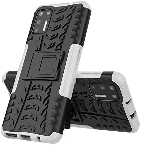 EZSKY Telefon védőtok Védő tok Kompatibilis Moto G9 Plusz,TPU + PC Lökhárító Hibrid Katonai Masszív Esetben,Ütésálló Telefon