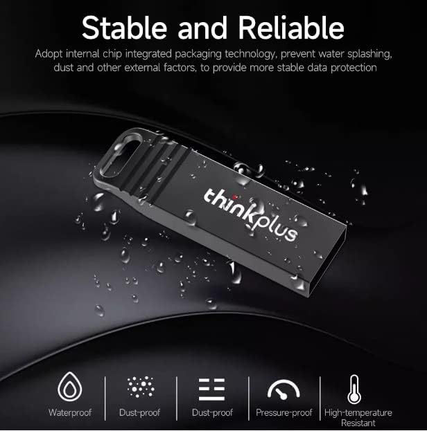 Thinkplus USB pendrive 16GB, USB Drive-Cink Ötvözet USB 3.1 Flash Drive, Külső Tároló Meghajtó pendrive Tárolási pendrive