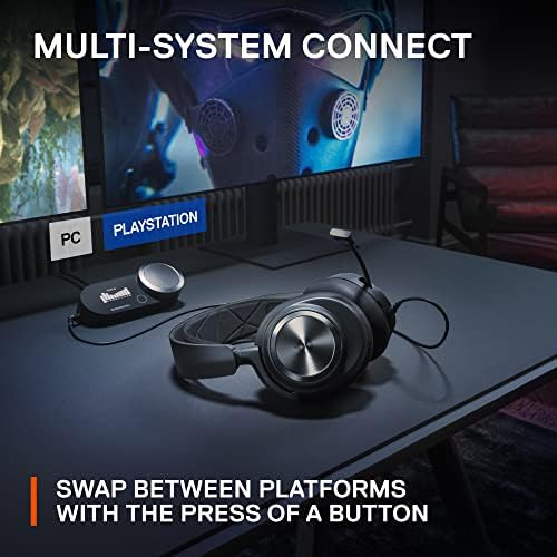 SteelSeries Arctis Nova ProMulti-Rendszer Gaming Headset - Prémium Hi-Fi Vezetők - Hi-Res Audio - 360° - Os Térbeli Audio
