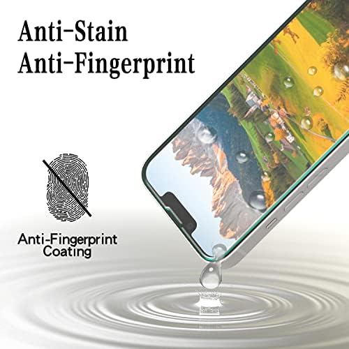 MAYtobe [2 Csomag] Edzett Üveg iPhone 13 Pro Max képernyővédő fólia, Anti-Karcolás, Buborék Mentes, Könnyen Telepíthető