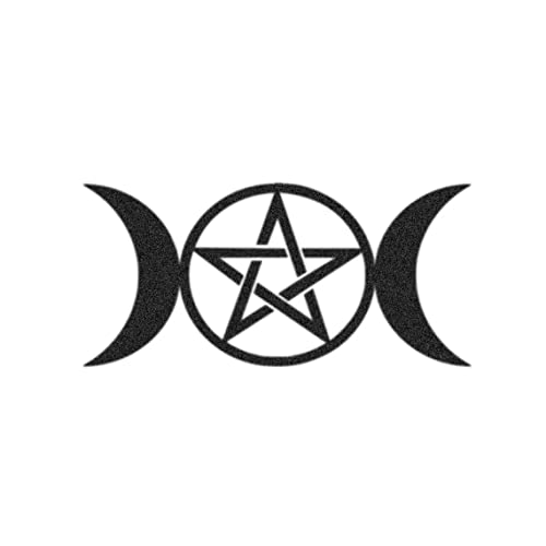 Hármas Hold Wicca Ideiglenes Tetoválás/Boszorkány Boszorkány Tetoválás