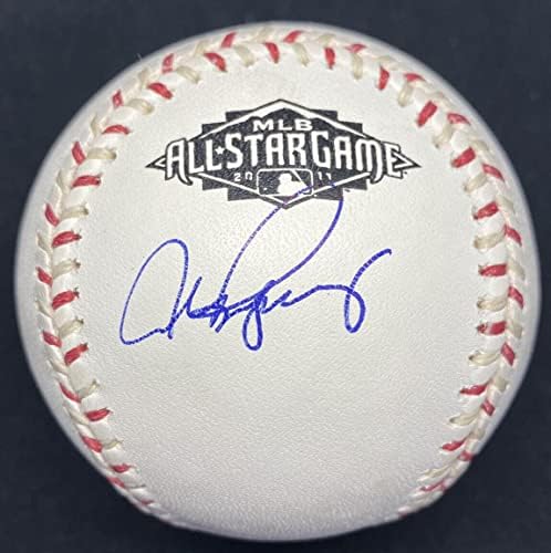 Alex Rodriguez Aláírt 2011-Es All Star Game Logó Baseball SZÖVETSÉG - Dedikált Baseball