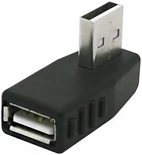 BL 90 Fokos Szögben USB 2.0 EGY Férfi-Nő Adapter Aljzatához Átalakító
