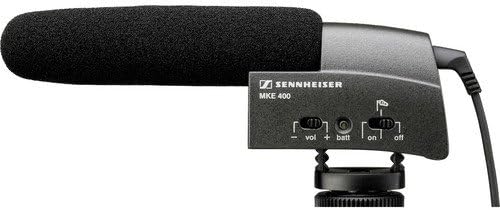 AURAY WSF-1109 Hab Szélvédő A Sennheiser MKE 400 Puska Mikrofon - (9cm)