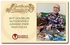 Jeff Goldblum Dedikált Housebear Ah, Ah, Ah. Nem Mondja ki A varázsszót 18x24 Giclee Nyomtatás