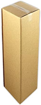 25 EcoSwift 4x4x48 Hullámpapír Dobozok, Csomagolás Levelezési Mozgó Szállítási Magas Hosszú Doboz Doboz 4 x 4 x 48 cm