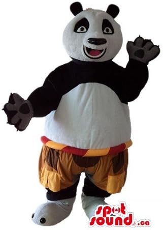 SpotSound Kungfu Panda Rajzfilmfigura Kabala MINKET Jelmez jelmezes