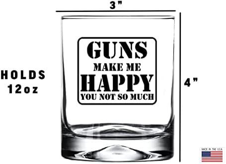 Rogue River Taktikai Vicces Fegyverekkel Boldoggá, Hogy Nem Annyira Régi Whiskys Üveg Poharat Ajándék Vadász